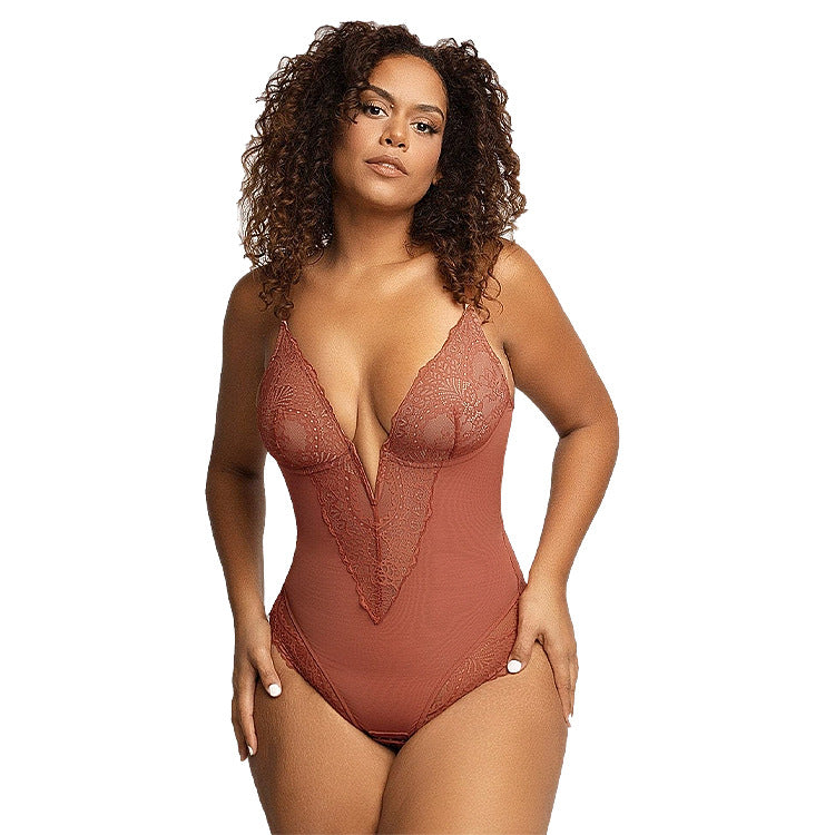 Women's Lace Butt-Lifting Suspender Shapewear