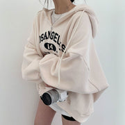 Women's Hooded Fleece Padded Zip-Up Sweater Jacket