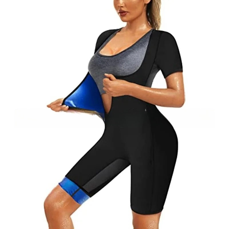 Women's Sweat-Enhancing Fitness Jumpsuit