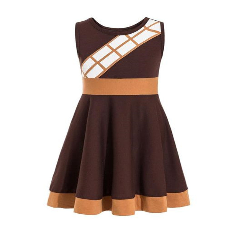 Girls Lilo-Inspired Dress Cake Skirt Costume