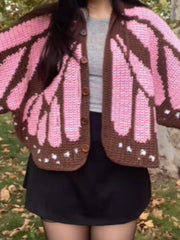 Cloak Butterfly Shawl Dance Decorative Butterfly Cloak