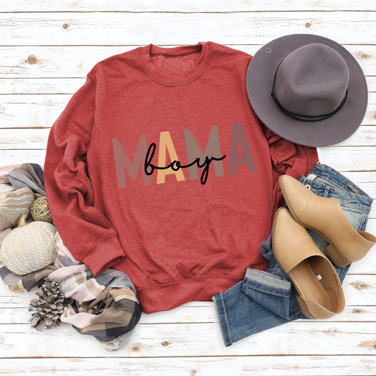 Women's Cotton Printed Loose Fit Sweatshirt