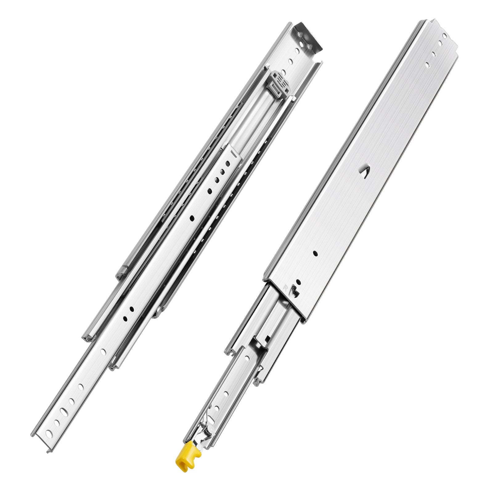 Heavy-Duty Drawer Slides with Lock - 500lb Capacity