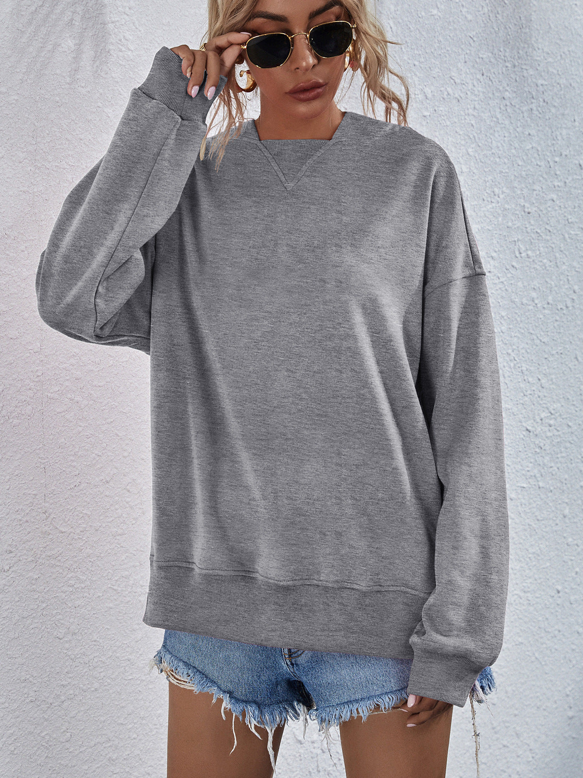 Women's Fleece-Lined Casual Hooded Sweatshirt