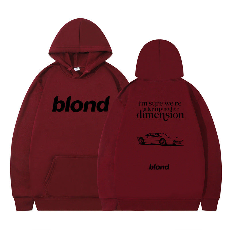 Cozy Fleece Geometric Casual Hoodie