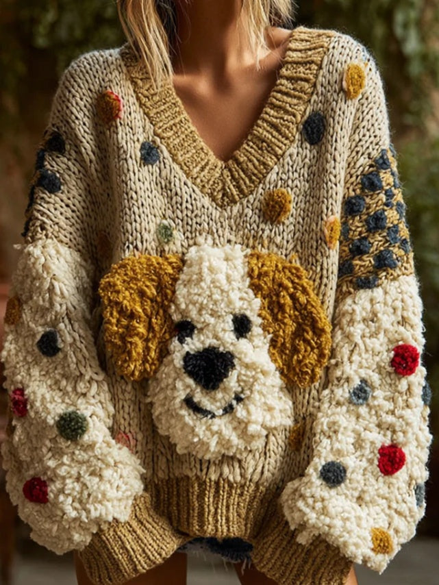 Long-sleeved Sweater for Women in Autumn and Winter Soft and Cozy