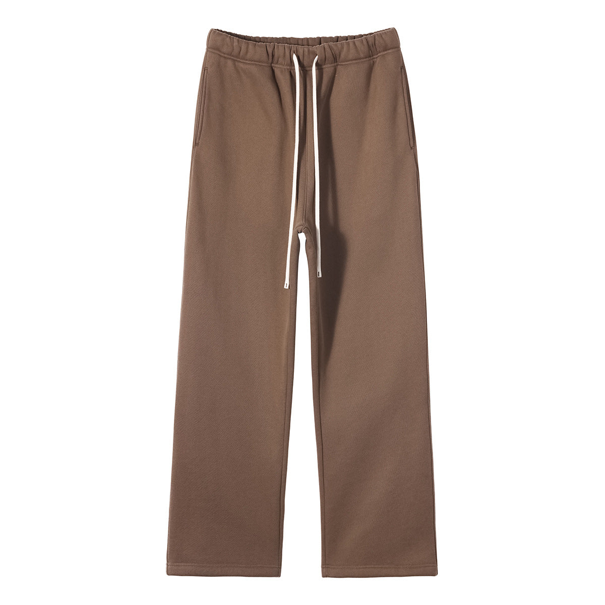 Men's Fleece-Lined Thickened Zip Sweatshirt & Pants Set
