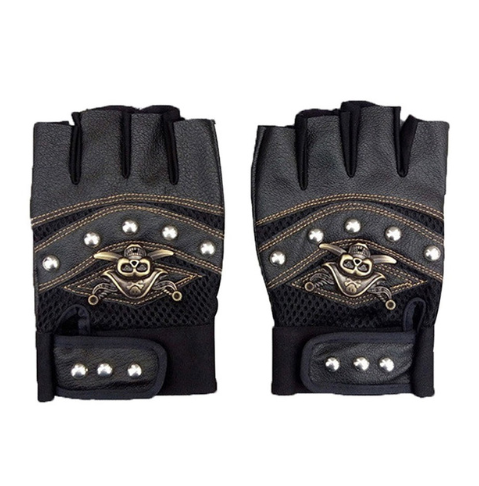 Warm Red Leather Gloves for Women