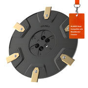 Robotic Lawnmower Blade Plate – Reinforced Fiberglass Disc, 180 mm Diameter, Fits 6 Blades, Compatible with Gardena Sileno Minimo and Automower Aspire