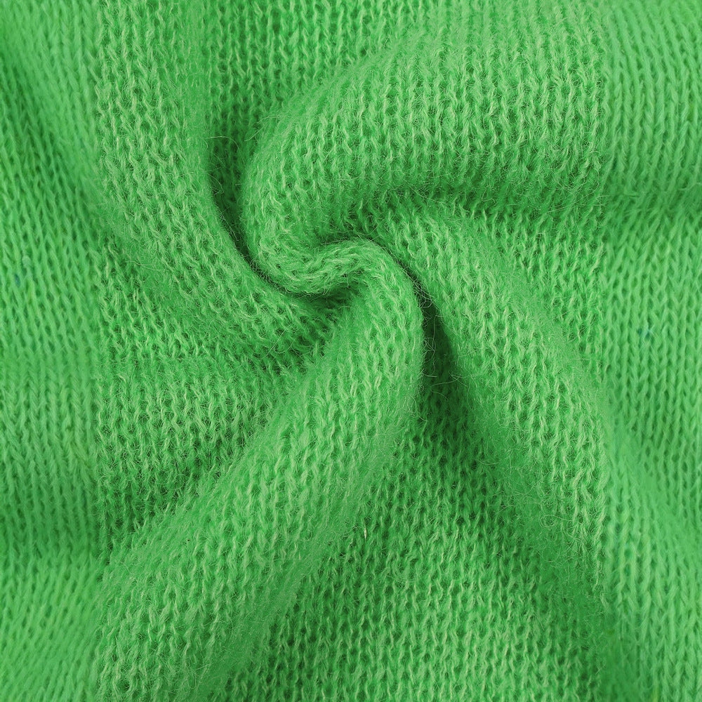 Front Line Ready-made Garments Loose and Lazy Style Knitwear Round Neck Sweater
