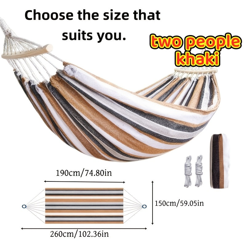 [Outdoor Hammock] A Type of Outdoor Hammock Suitable for Use in Park Pavilions, Gardens, And Balconies, Perfect for Lazy Lounging All Year Round