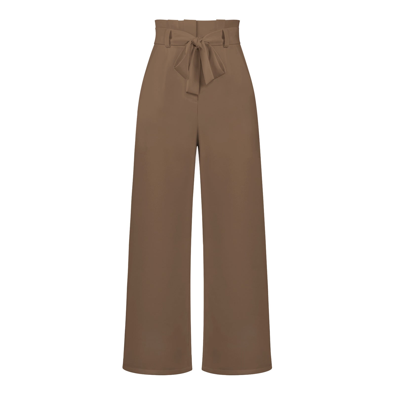 Women's Ice Silk Casual Wide-Leg Trousers