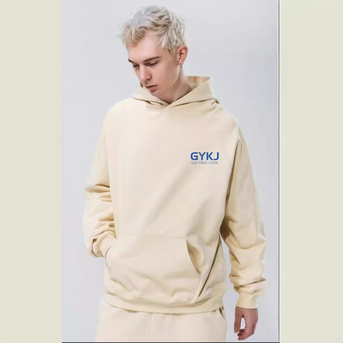 Women's Letter Print Loose Cotton Hoodie