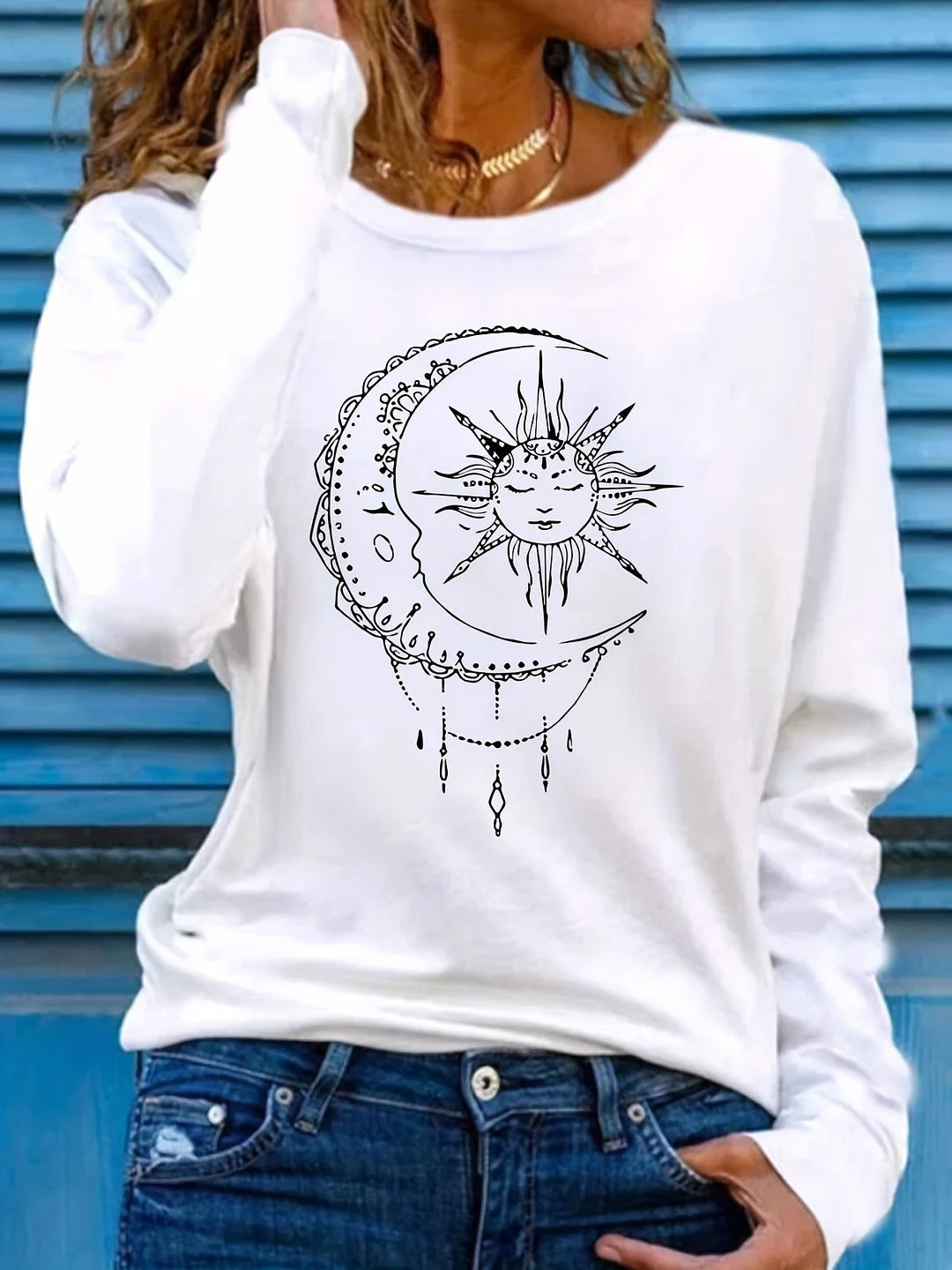 Cozy Casual Round Neck Commuter Sweater
