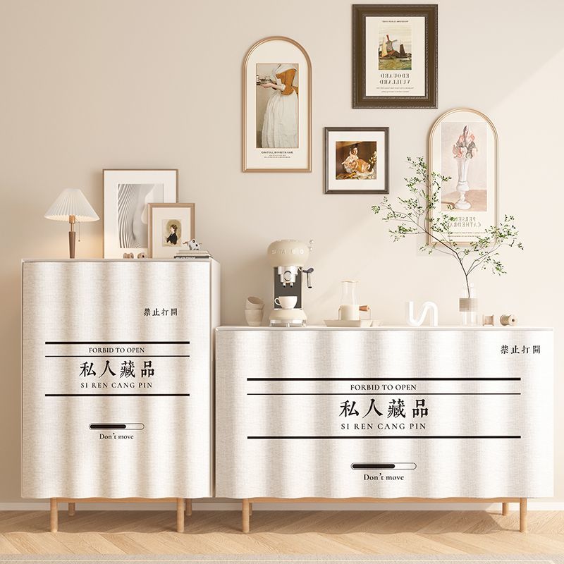 Punch-free Cabinet Shade Curtain Kitchen Door Curtain