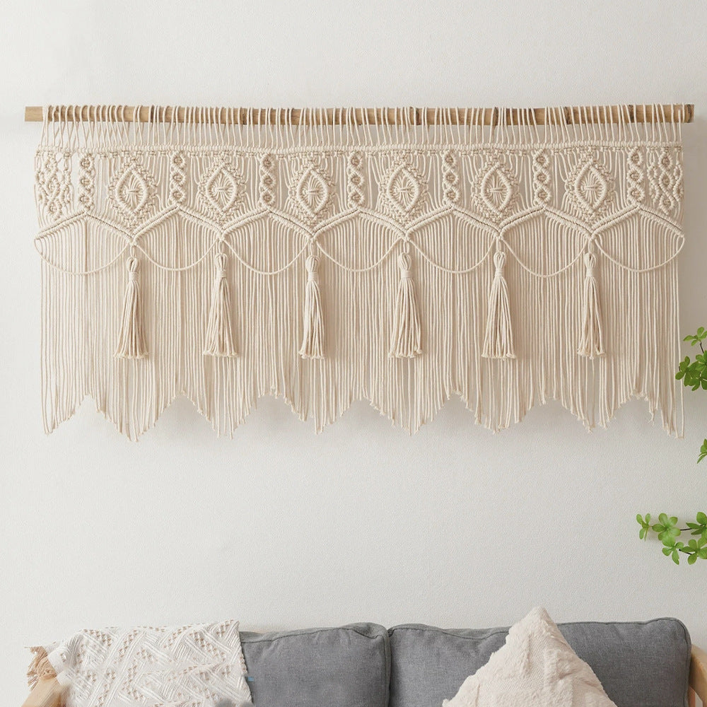Nordic Hand Woven Tapestry Curtain