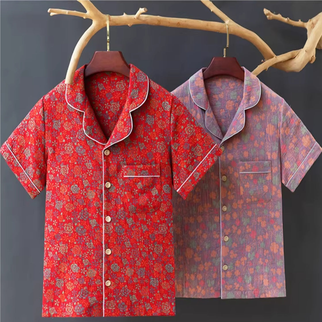 Soft Cotton Short-Sleeve Shirt – Light, Breathable Women's Top