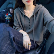 Korean-style Turtleneck Relaxed-fit Pullover Knit