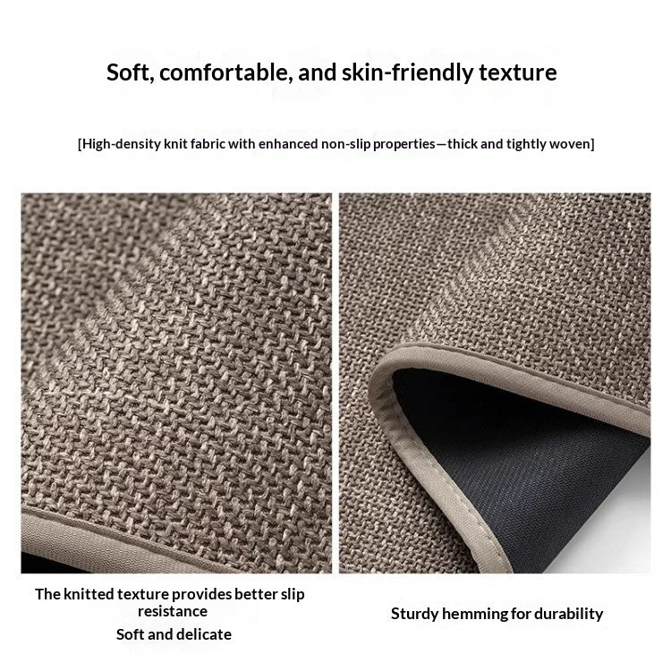 Easy to Maintain Non Slip Linen Woven Printed Pad