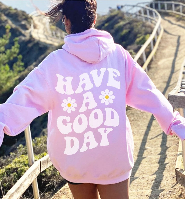 Floral Print Casual Pullover Hoodie for Men and Women
