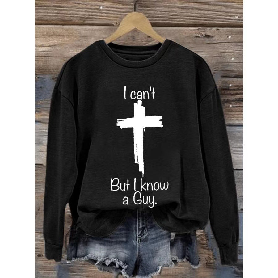 Women's Casual Loose Crew Neck Cotton Sweater