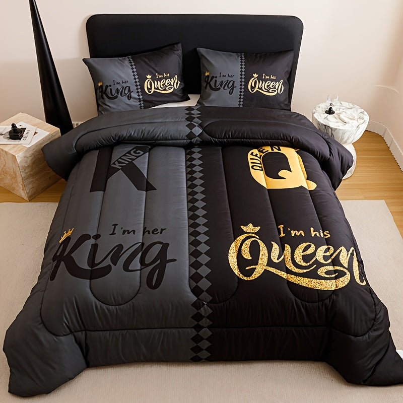 2‑Piece Solid Color Diamond‑Pattern Bed Sheet Set – Large & Extra‑Large, Ultra‑Fine Fiber Quilt with Pillowcase