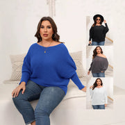 Cozy One-Shoulder Sweater for Women