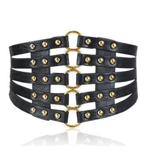 Ultra-Wide Retro Girdle Skirt Decoration