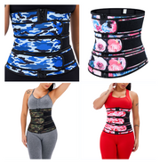 3-in-1 Waist Belt for Men and Women, Camouflage Slimming Belt