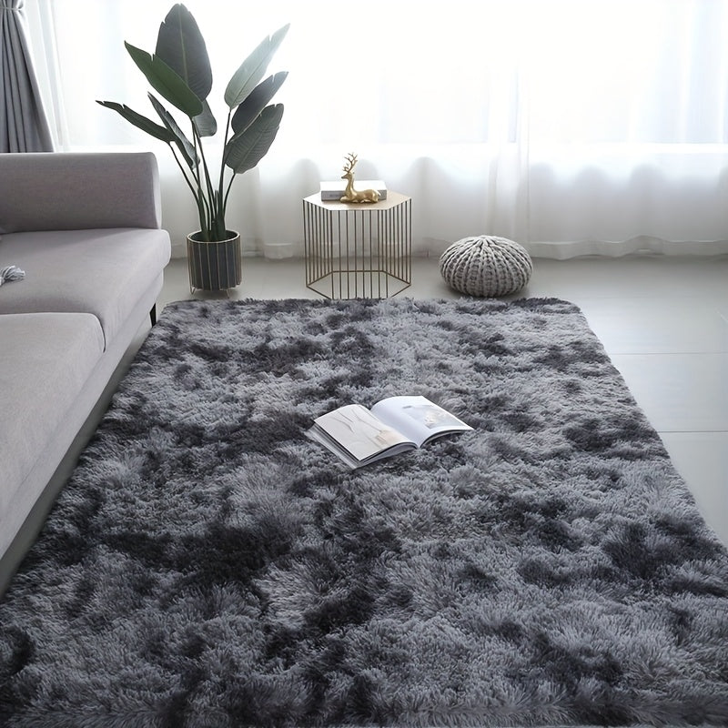 Soft Plush Drum-Shaped Carpet