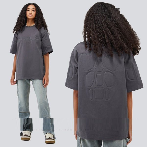 Men's Pure Cotton Loose Casual Short-Sleeve T-Shirt
