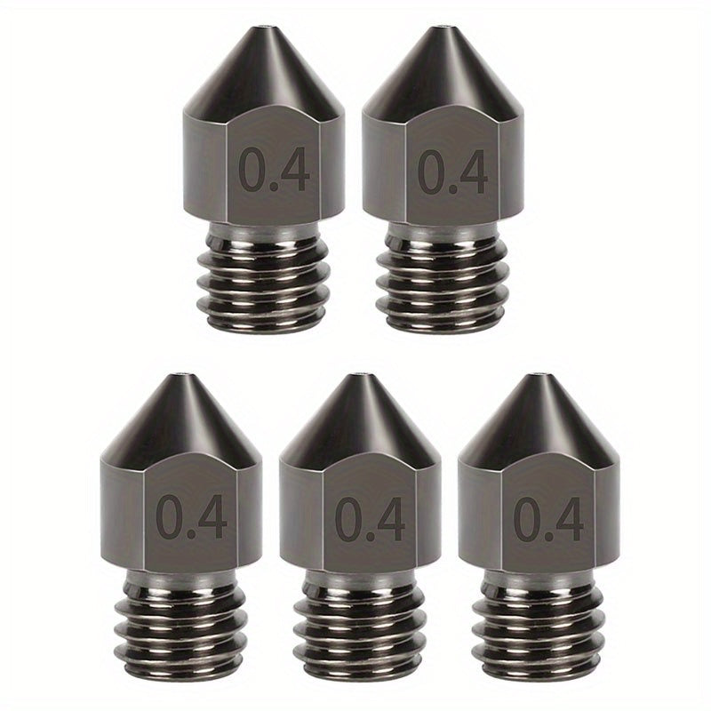 MK8 Hardened Steel Nozzle – Corrosion‑Resistant Extruder Head for Ender 3, A8, A8 Plus, CR‑10, 1.75 mm