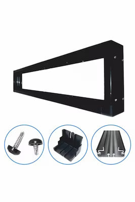 96x32cm Aluminum Profile Frame Kit for LED Signage Systems