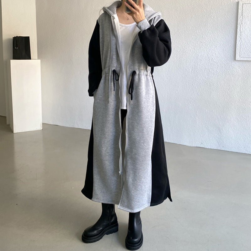 Dress Color Contrast Jumpsuit Long Design