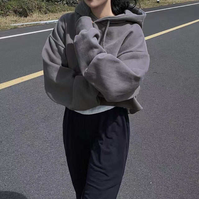 Cozy Oversized Women's Hooded Sweater