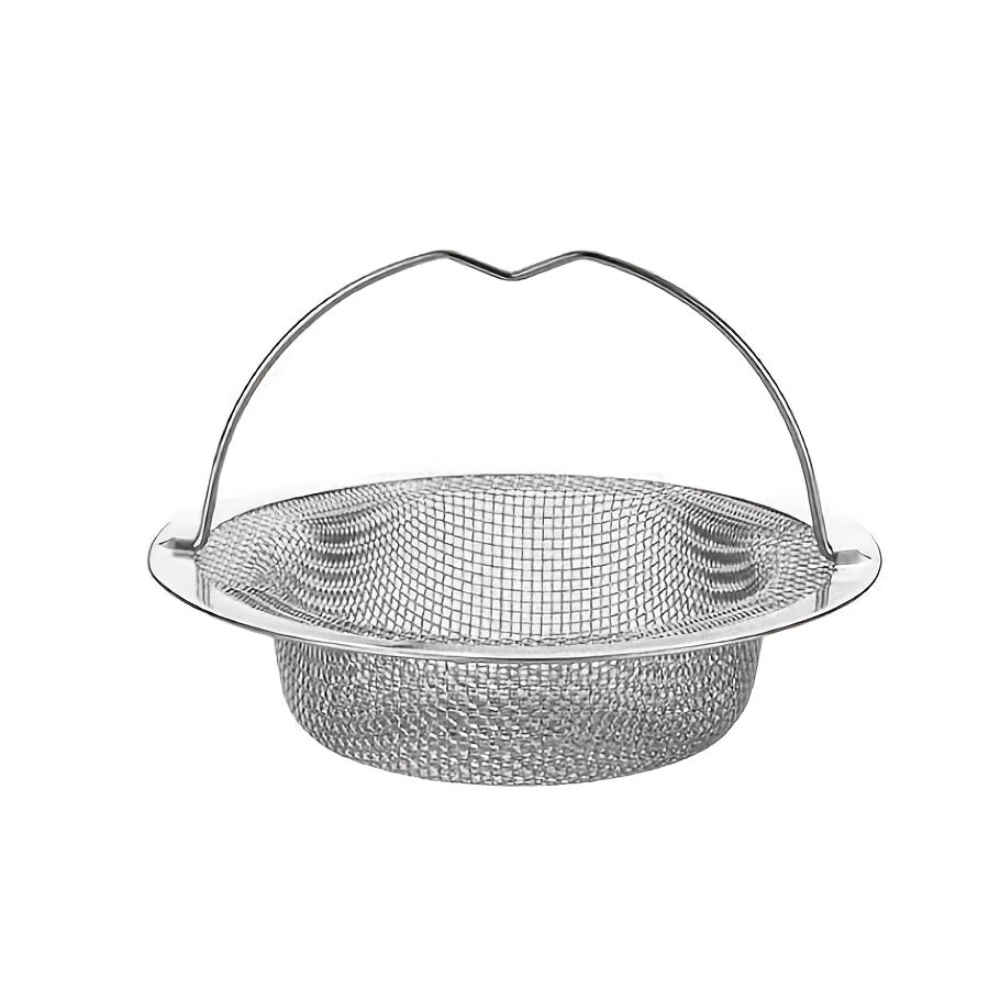 Rustproof Stainless Steel Sink Strainer with Handle