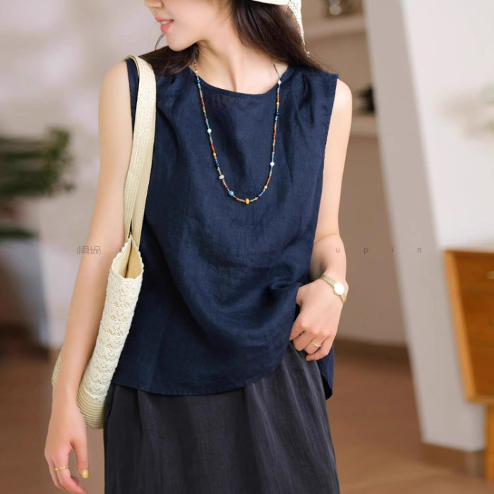Loose Sleeveless Vest Top – Versatile, Comfortable, Layer‑Ready