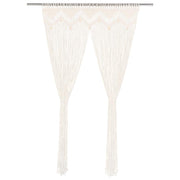 Macrame Curtain 140×240 Cm Cotton Macrame