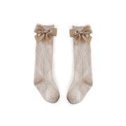 Comfortable Bow Socks for Women