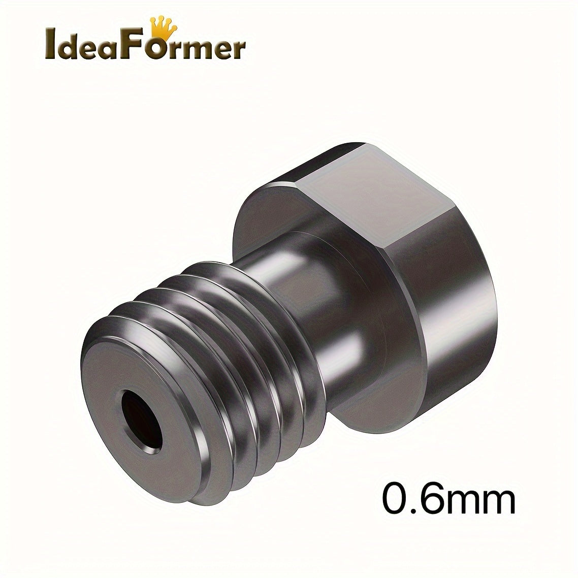 Hardened Steel 3D Printer Nozzle Set for 1.75mm Filament