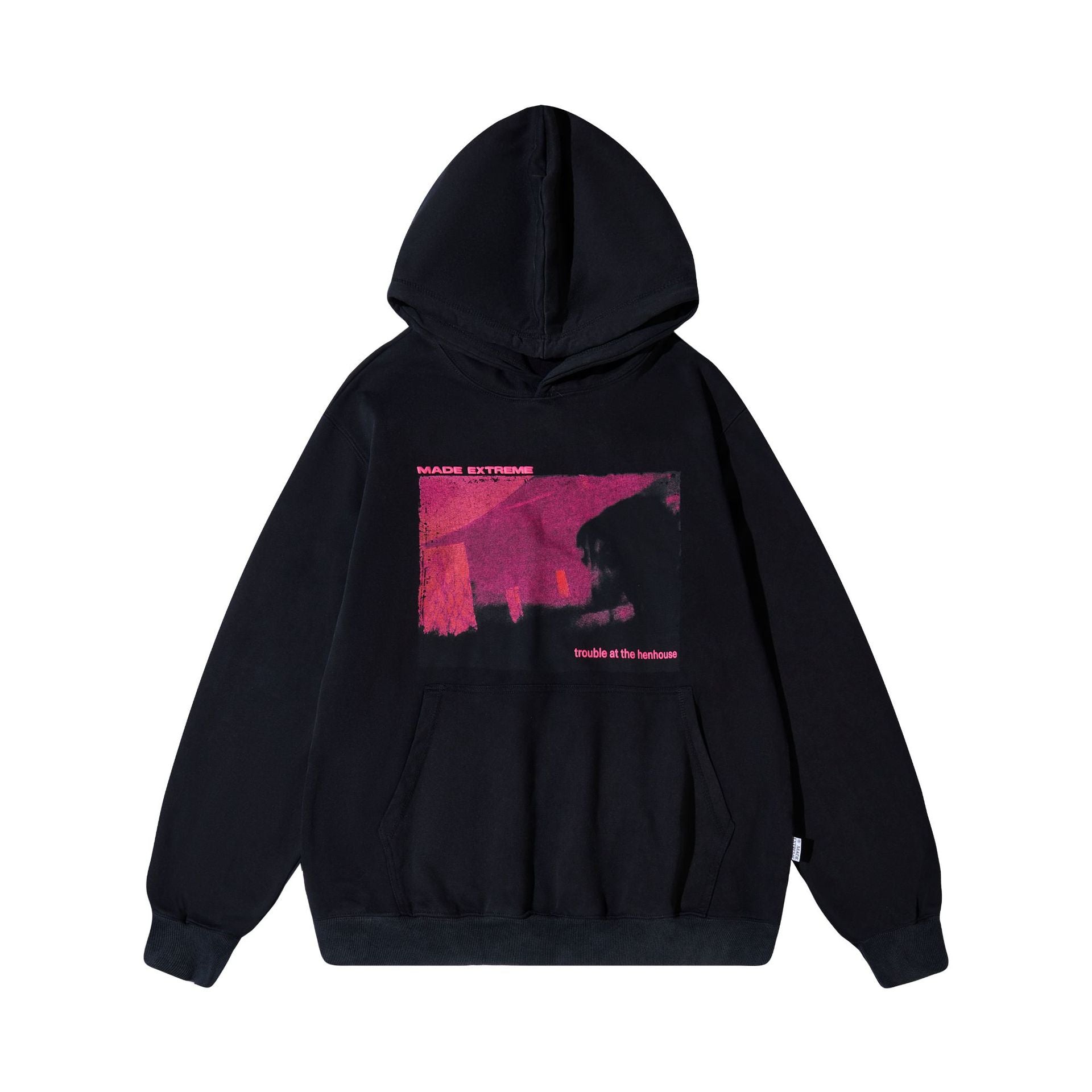 Streetwear Band Print Oversized Unisex Sweatshirt