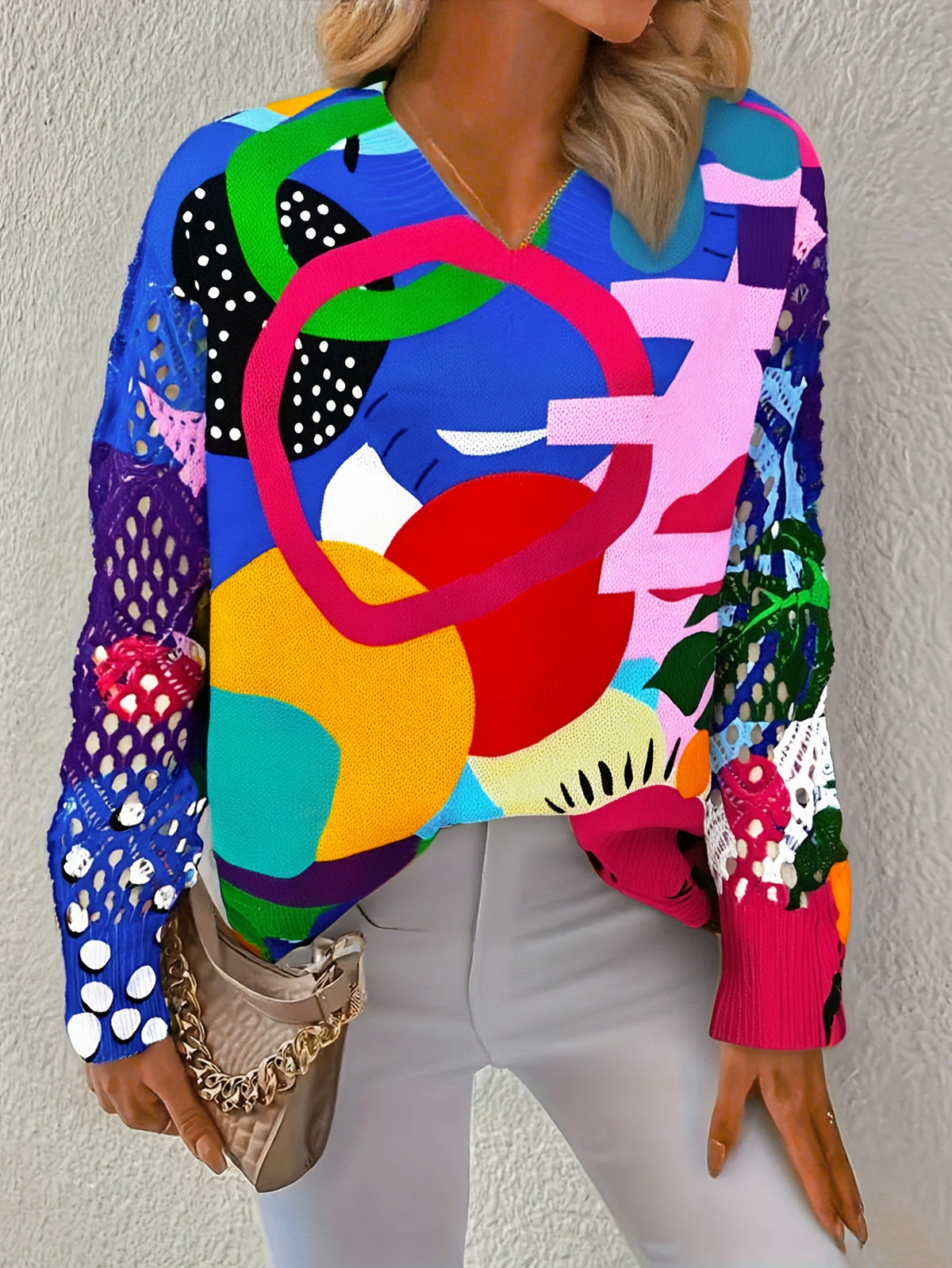 Pullover Long Sleeve Spring and Autumn Sweater