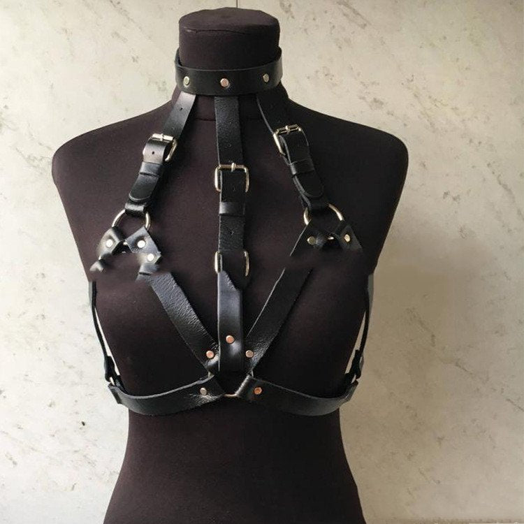 Customizable Leather Sling Ring Belt