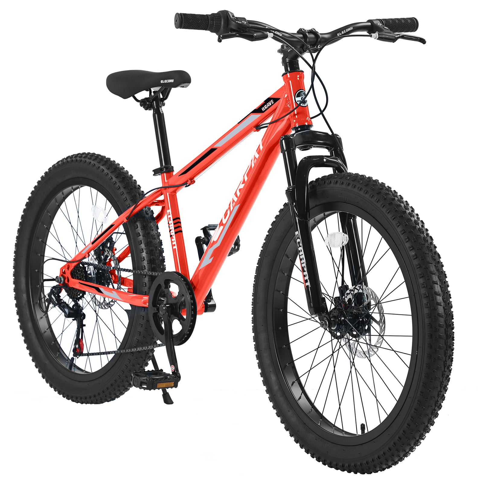 24 Inch Fat Tire Mountain Bike for Youth