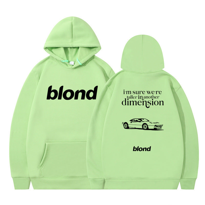 Cozy Fleece Geometric Casual Hoodie