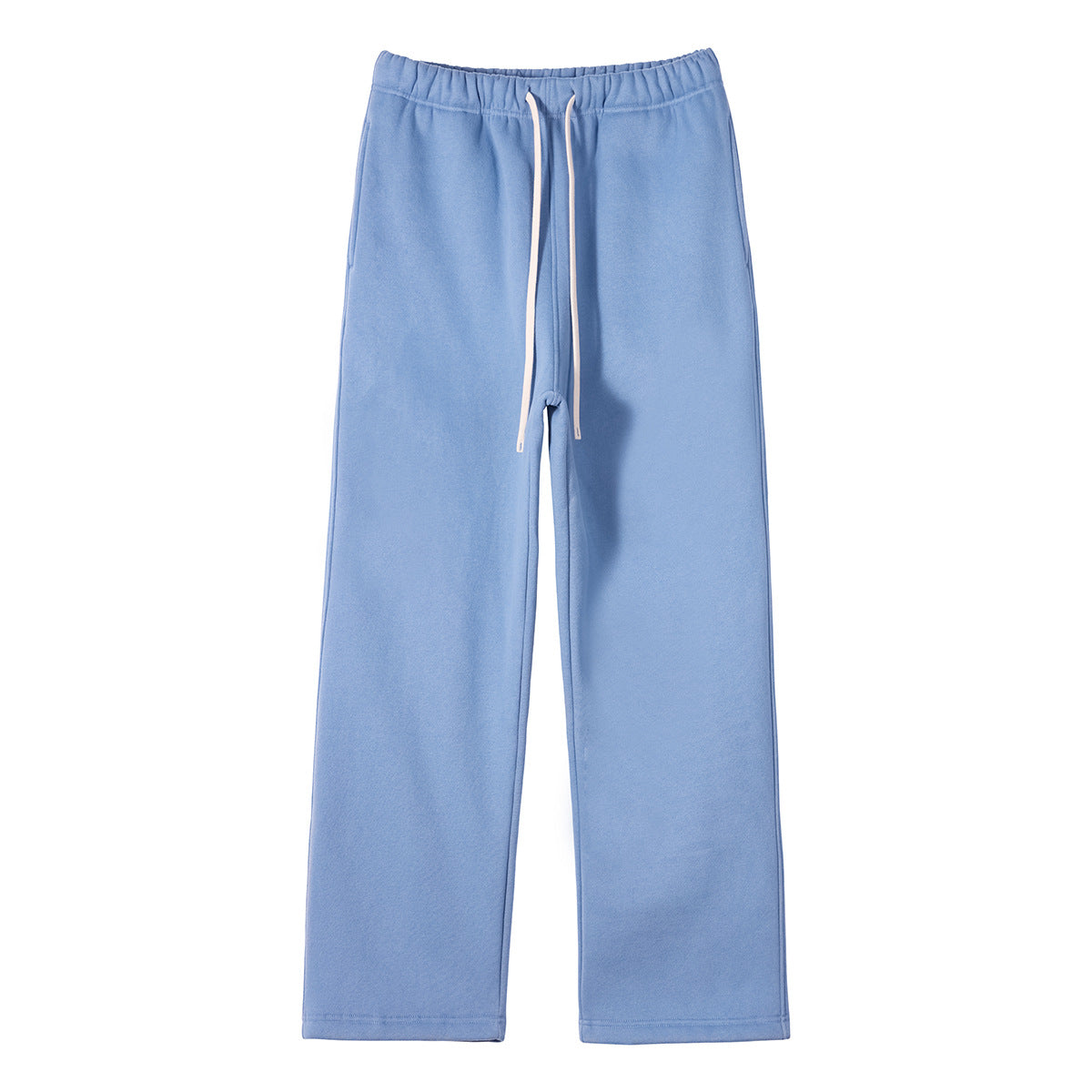 Men's Fleece-Lined Thickened Zip Sweatshirt & Pants Set