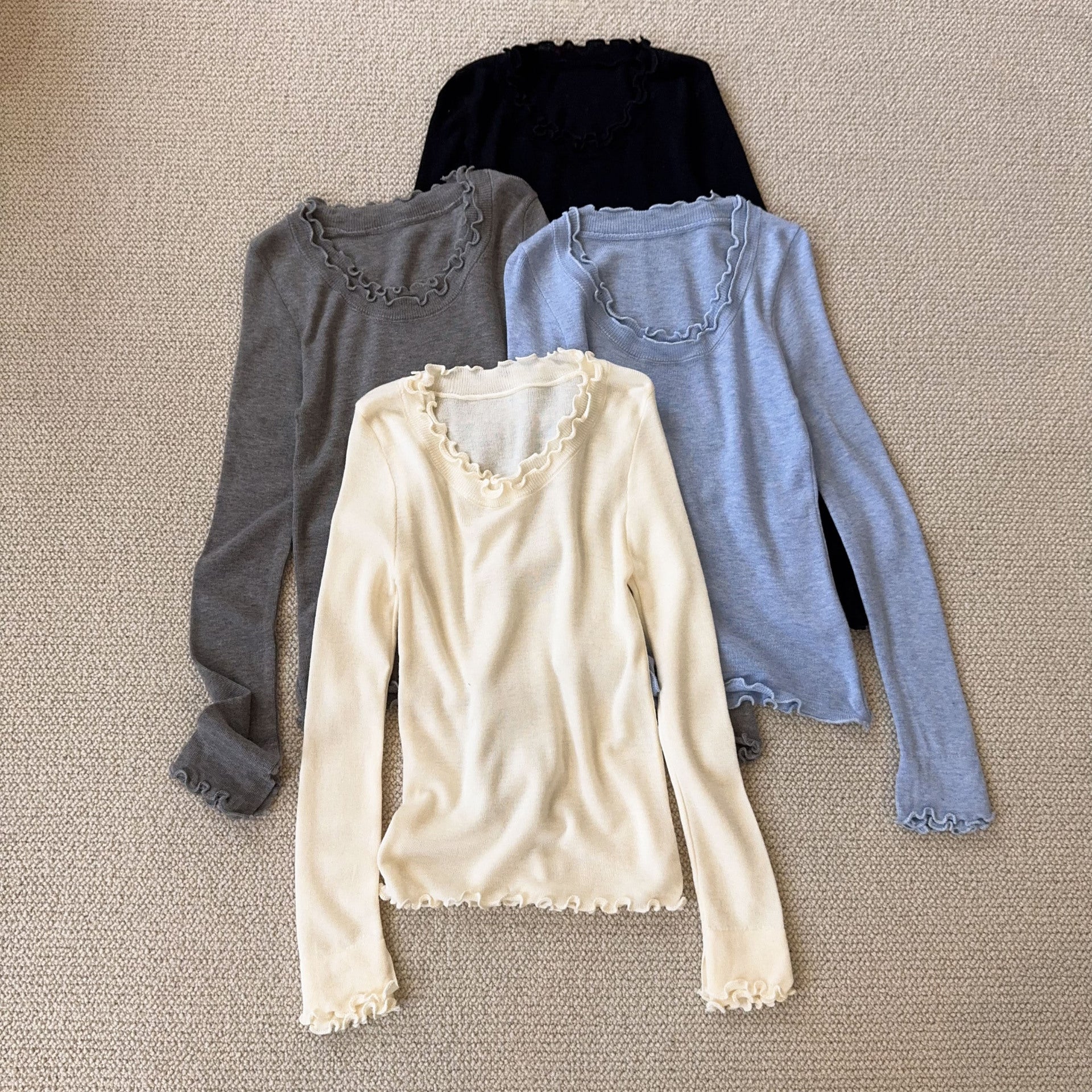Women's Soft Autumn Winter Base Layer Long-Sleeve Shirt
