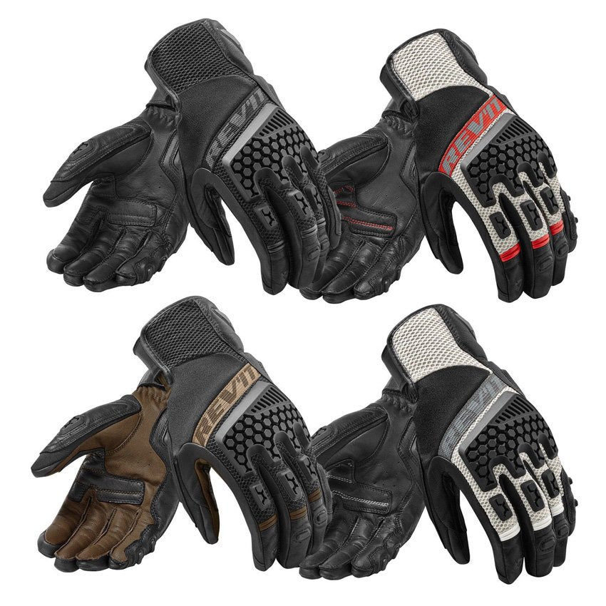 Protective Motorcycle Gloves for Men and Women - Durable Leather Design
