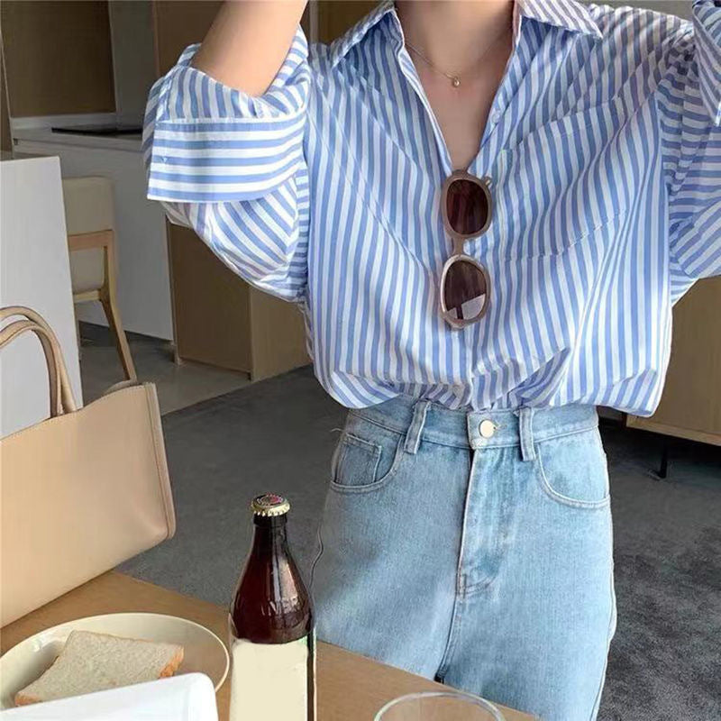 Fashion Casual Temperament Shirt Top For Women