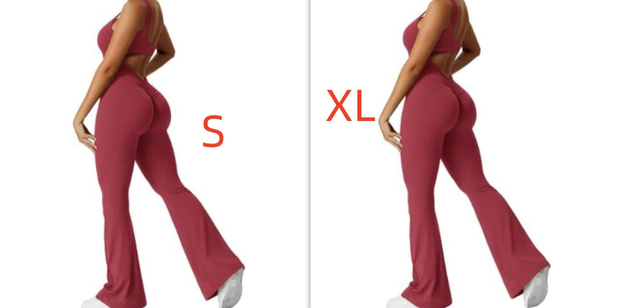 YEOREO Women's Sleeveless Flare Jumpsuit